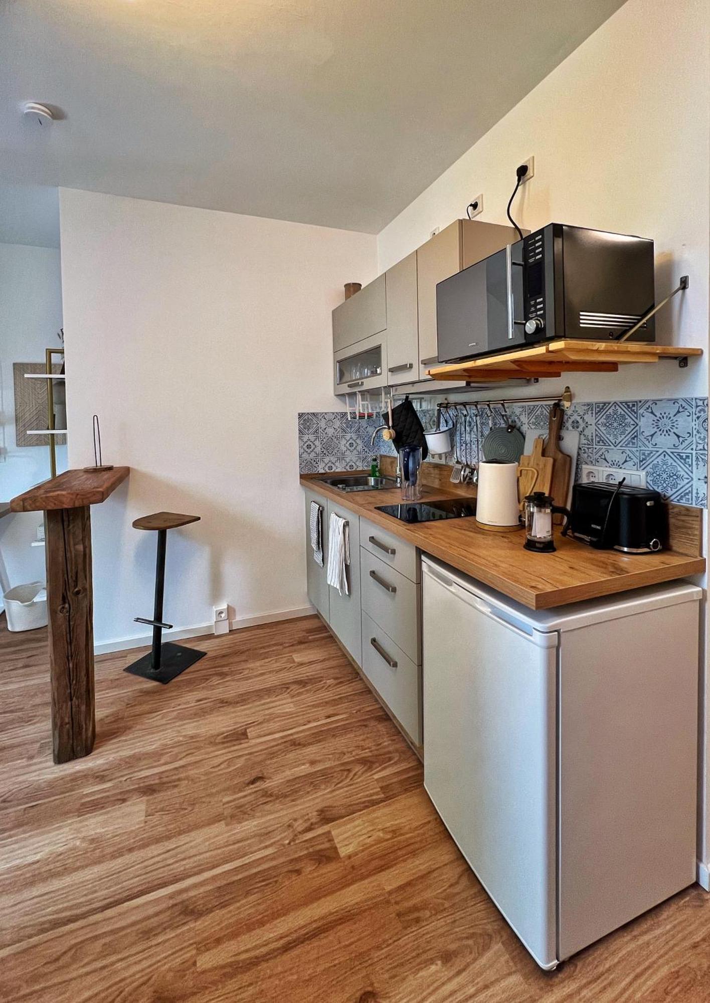 Das Jaartn - Boardinghouse Appartements & Ferienwohnung Schönefeld Eksteriør billede